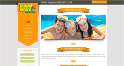 Desktop Screenshot of downunderpoolcare.com